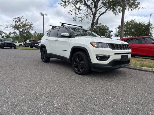 White Clearcoat 2020 Jeep Compass Latitude