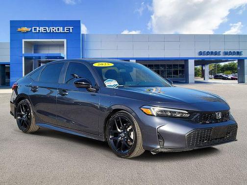 Crystal Black Pearl 2025 Honda Civic Sport