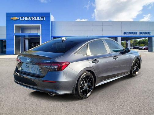 Crystal Black Pearl 2025 Honda Civic Sport