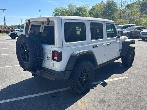 Bright White Clearcoat 2024 Jeep Wrangler Willys