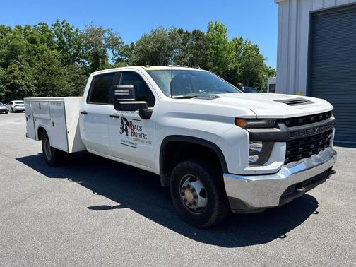 Summit White 2021 Chevrolet Silverado 3500 WT