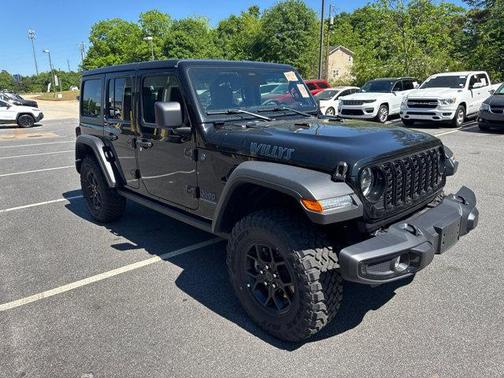 Black Clearcoat 2025 Jeep Wrangler 4xe Willys