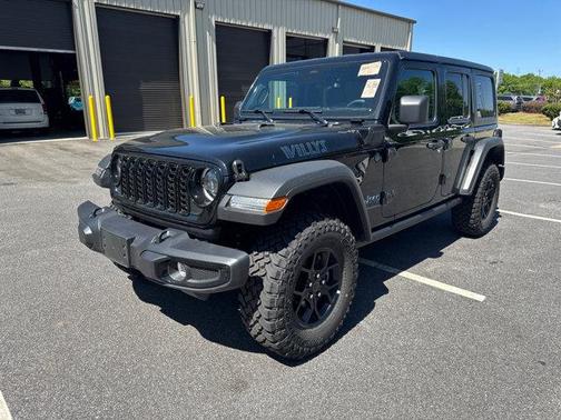 Black Clearcoat 2025 Jeep Wrangler 4xe Willys