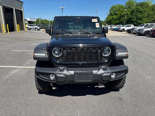 Black Clearcoat 2025 Jeep Wrangler 4xe Willys