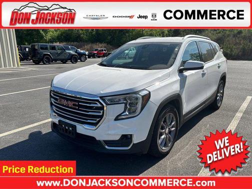 Summit White 2023 GMC Terrain SLT