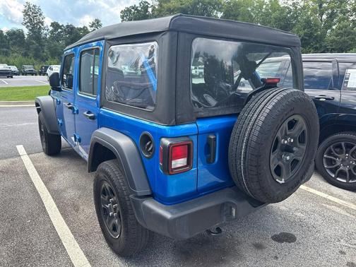 Hydro Blue Pearlcoat 2025 Jeep Wrangler Sport