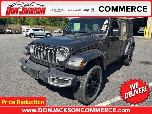 Granite Crystal Metallic Clearcoat 2025 Jeep Wrangler 4xe Sahara