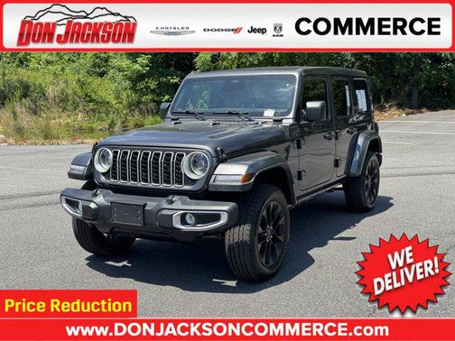 Granite Crystal Metallic Clearcoat 2025 Jeep Wrangler 4xe Sahara