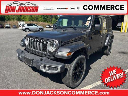 Granite Crystal Metallic Clearcoat 2025 Jeep Wrangler 4xe Sahara