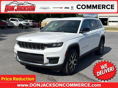 Bright White Clearcoat 2025 Jeep Grand Cherokee L Limited