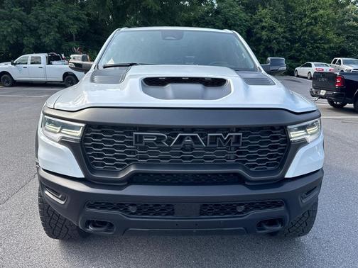 Bright White Clearcoat 2025 RAM 1500 RHO Crew Cab 4x4 5'7' Box