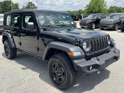 Black Clearcoat 2025 Jeep Wrangler Sport