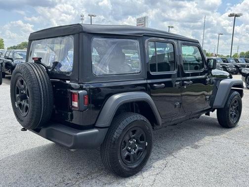 Black Clearcoat 2025 Jeep Wrangler Sport