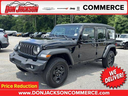 Black Clearcoat 2025 Jeep Wrangler Sport