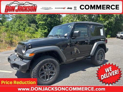 Black Clearcoat 2025 Jeep Wrangler Sport S