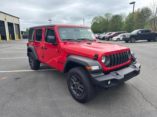 Firecracker Red Clearcoat 2025 Jeep Wrangler Sport S