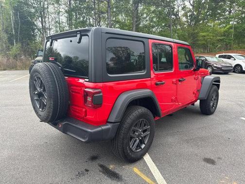 Firecracker Red Clearcoat 2025 Jeep Wrangler Sport S