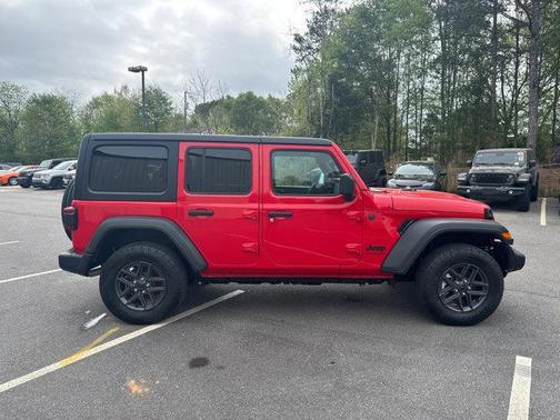 Firecracker Red Clearcoat 2025 Jeep Wrangler Sport S