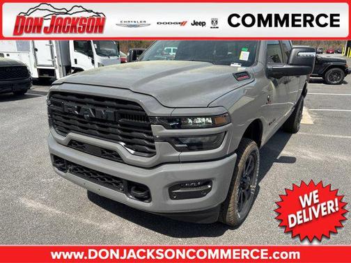 Ceramic Gray Clearcoat 2026 RAM 2500 Big Horn Crew Cab 4x4 6'4' Box