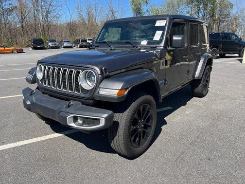 Granite Crystal Metallic Clearcoat 2025 Jeep Wrangler 4xe Sahara