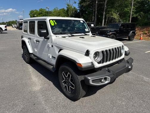 Bright White Clearcoat 2026 Jeep Wrangler 4-Door Sahara 4x4