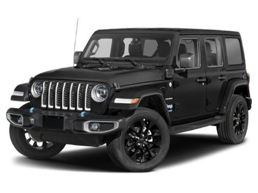 Black Clearcoat 2023 Jeep Wrangler 4xe Sahara