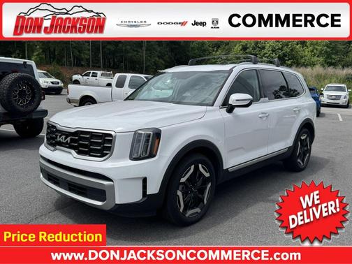 Glacial White Pearl 2023 Kia Telluride S