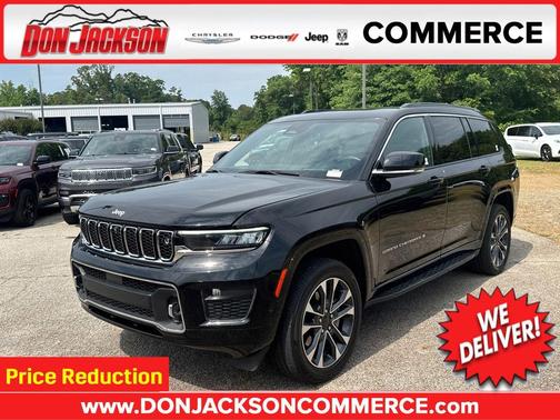 Diamond Black Crystal Pearlcoat 2025 Jeep Grand Cherokee L Overland