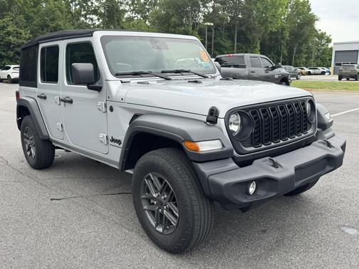 Silver Zynith Clearcoat 2024 Jeep Wrangler Sport S