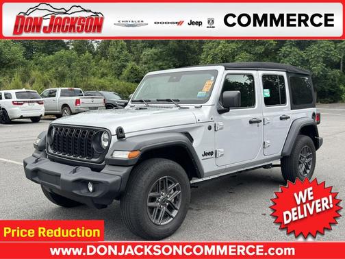 Silver Zynith Clearcoat 2024 Jeep Wrangler Sport S