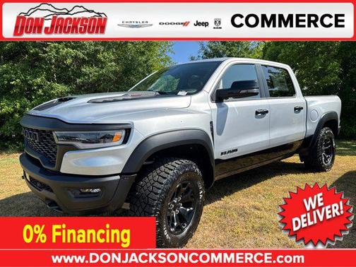Silver Zynith 2026 RAM 1500 RHO Crew Cab 4x4 5'7' Box
