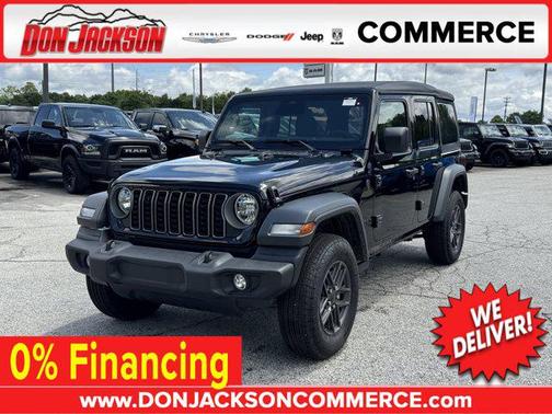 Black Clearcoat 2026 Jeep Wrangler Sport S