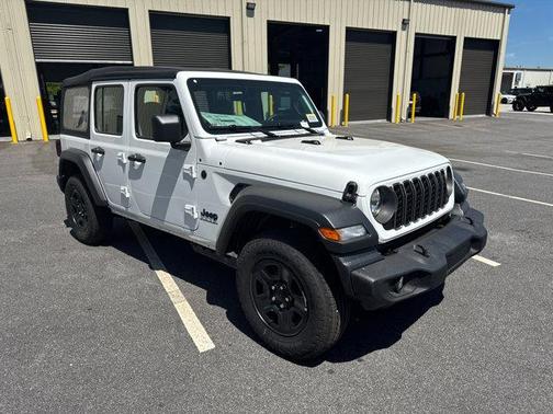 Bright White Clearcoat 2026 Jeep Wrangler Sport