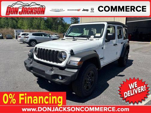 Bright White Clearcoat 2026 Jeep Wrangler Sport