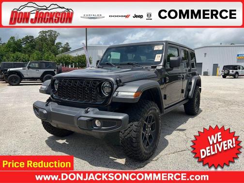Granite Crystal Metallic Clearcoat 2025 Jeep Wrangler 4xe Willys
