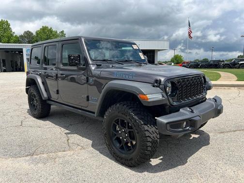 Granite Crystal Metallic Clearcoat 2025 Jeep Wrangler 4xe Willys