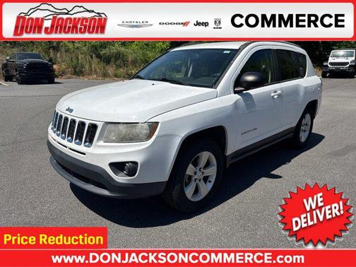 Bright White Clearcoat 2015 Jeep Compass Sport