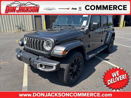 Granite Crystal Metallic Clearcoat 2025 Jeep Wrangler 4xe Sahara
