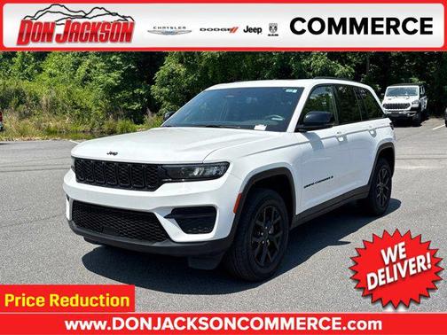 Bright White Clearcoat 2024 Jeep Grand Cherokee Altitude
