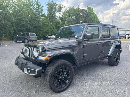 Granite Crystal Metallic Clearcoat 2025 Jeep Wrangler 4xe Sahara
