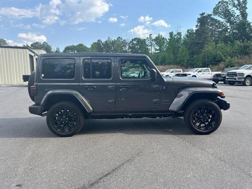 Granite Crystal Metallic Clearcoat 2025 Jeep Wrangler 4xe Sahara