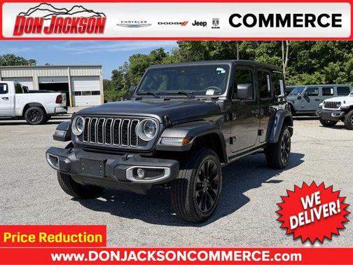 Granite Crystal Metallic Clearcoat 2025 Jeep Wrangler 4xe Sahara