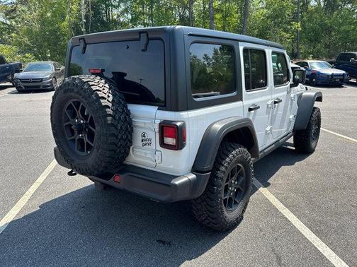 Bright White Clearcoat 2025 Jeep Wrangler 4xe Willys