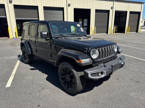 Black Clearcoat 2025 Jeep Wrangler 4xe Sahara