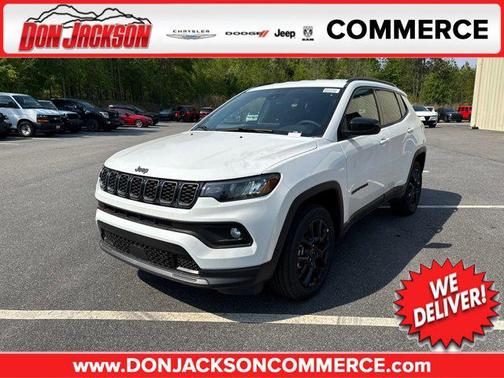 Bright White Clearcoat 2026 Jeep Compass Latitude