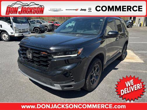 Black 2025 Honda Pilot TrailSport