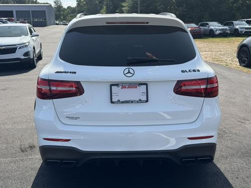White 2019 Mercedes-Benz AMG GLC 63 4MATIC