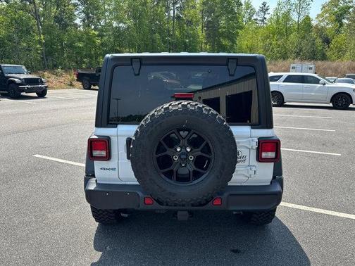 Bright White Clearcoat 2025 Jeep Wrangler 4xe Willys