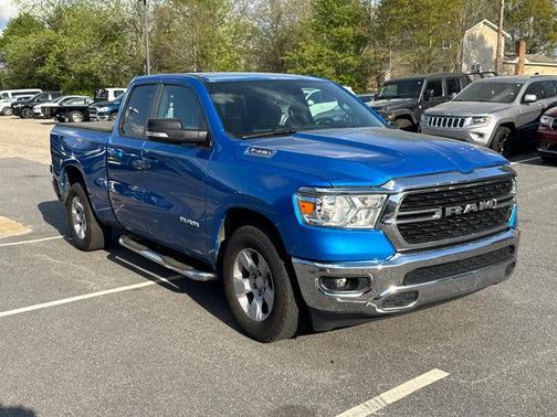 Hydro Blue Pearlcoat 2022 RAM 1500 Big Horn/Lone Star