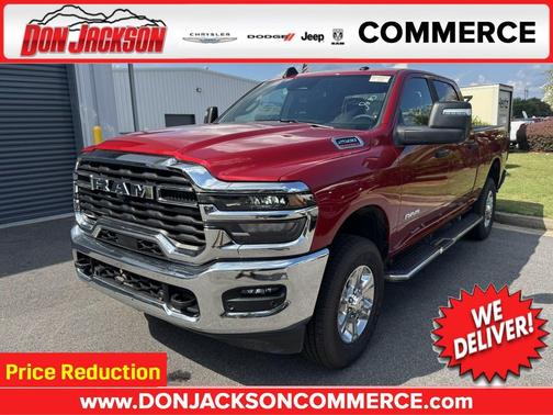 Molten Red Pearlcoat 2026 RAM 2500 Big Horn Crew Cab 4x4 6'4' Box